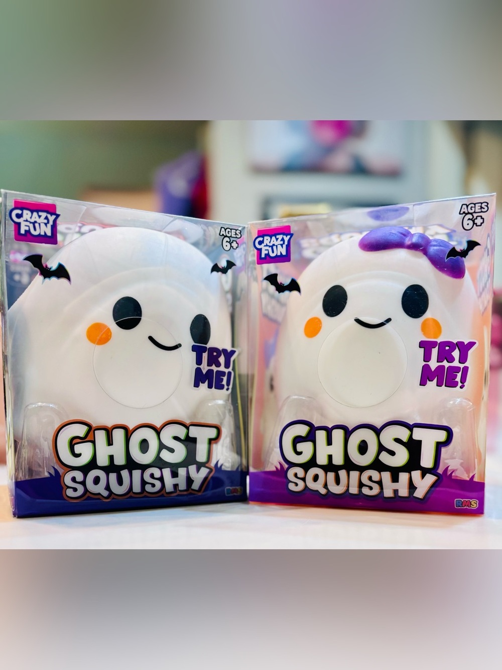 Crazy Fun RMS Ghost Squishy Bundle Boy/Girl New